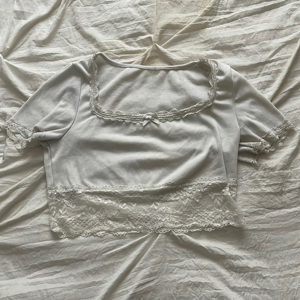 H&M Medium White Top